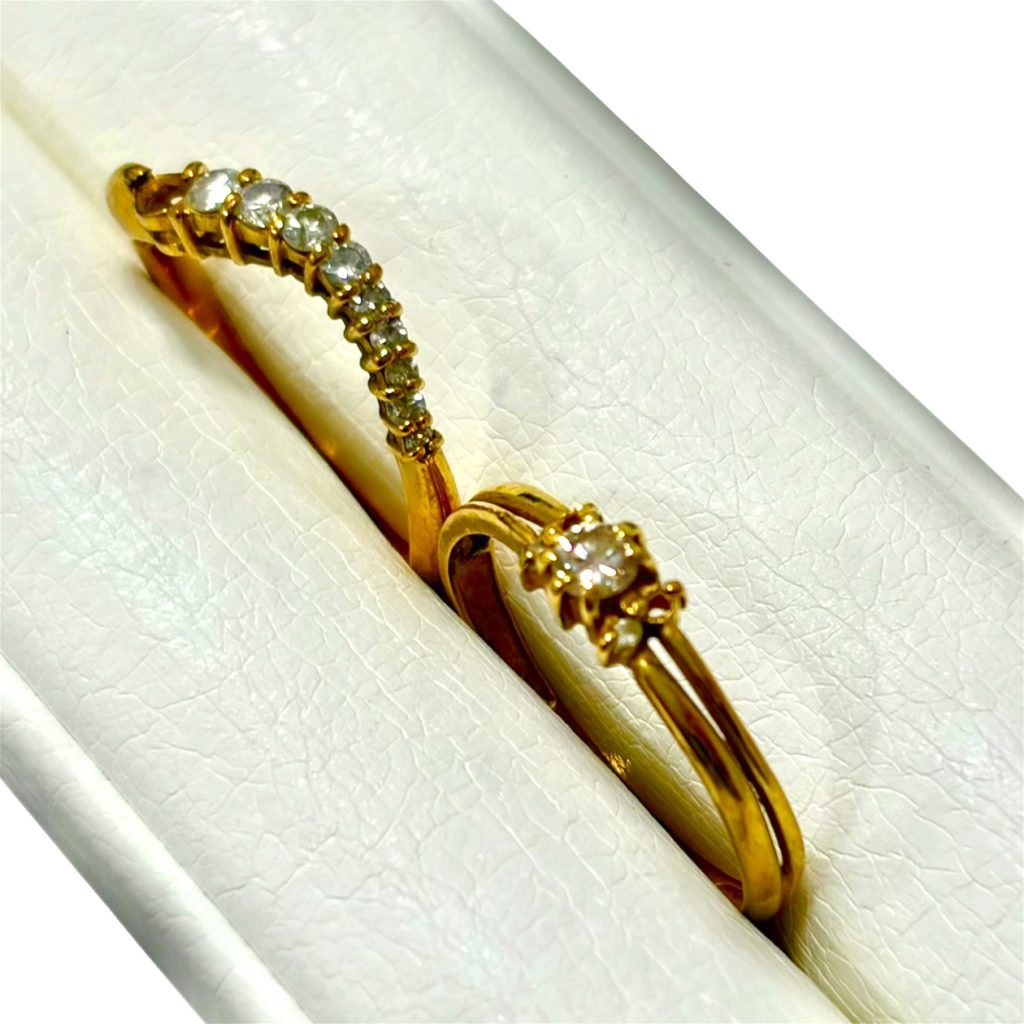 K18 18金 ダイヤモンド リング 指輪 おまとめ