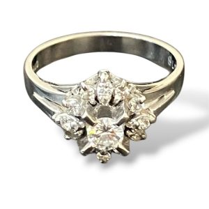 【ダイヤモンド メレダイヤ リング】Pt900 プラチナ900