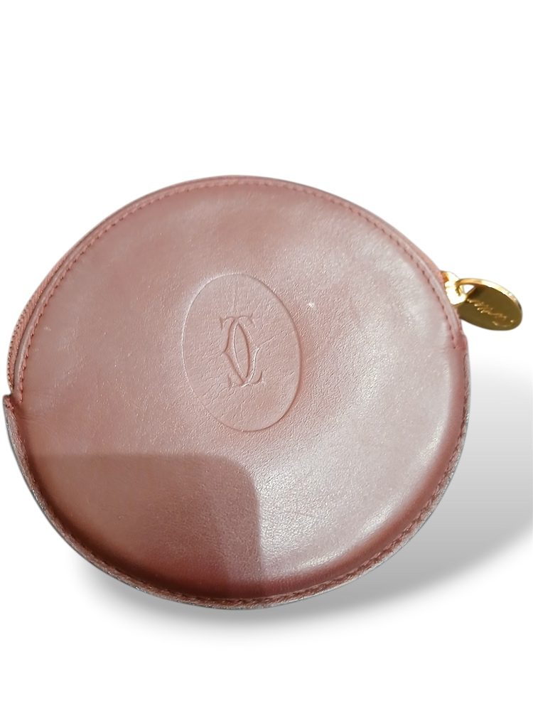 ラウンド型コインケース マストライン Cartier【Dランク】
