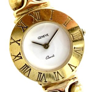 Geneve クォーツ 時計 K18 18金