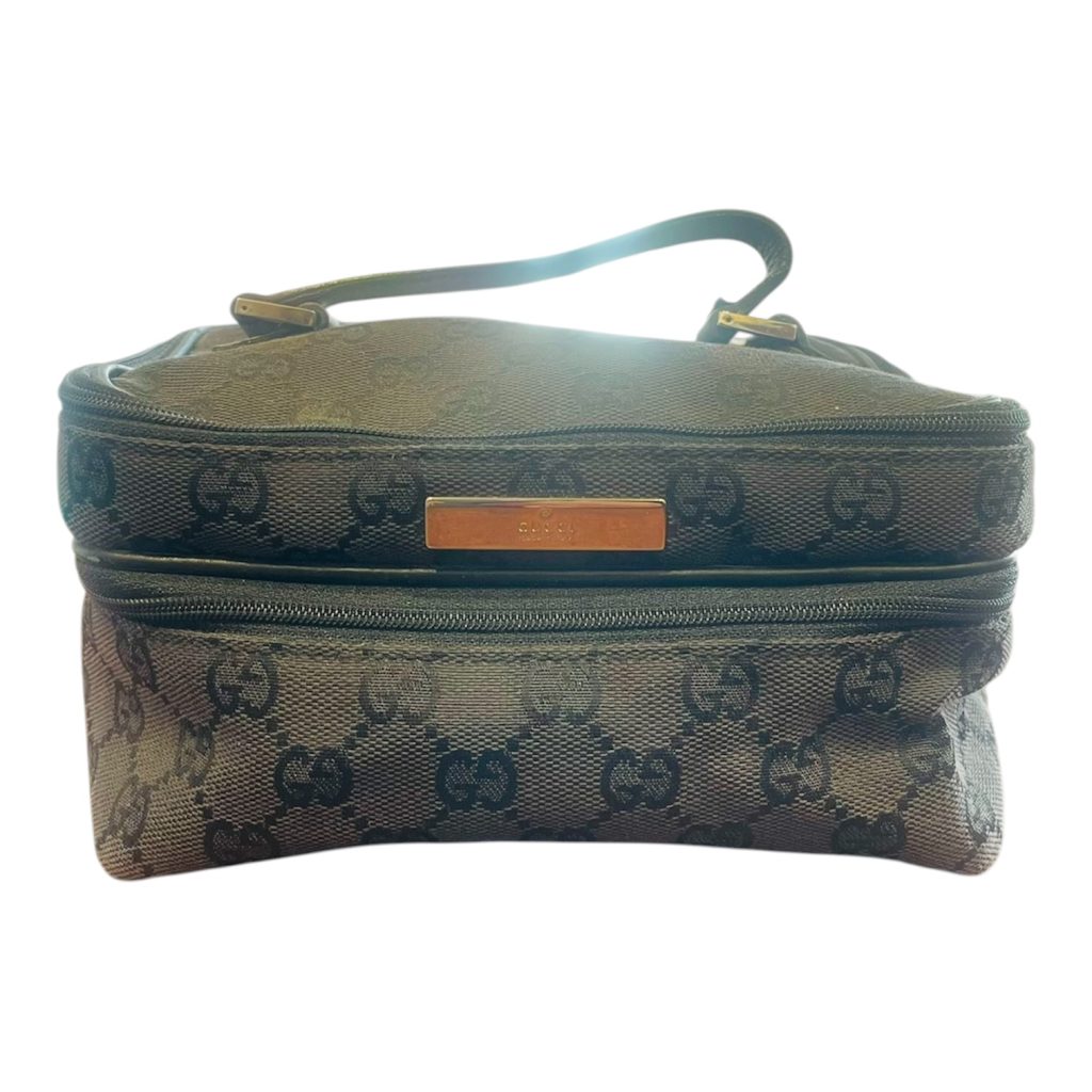 【ブランド】グッチ　GGバッグ　バニティバッグ