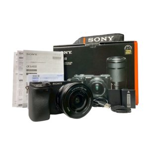 SONY ソニー α6400 ミラーレス一眼カメラ 箱・付属品あり
