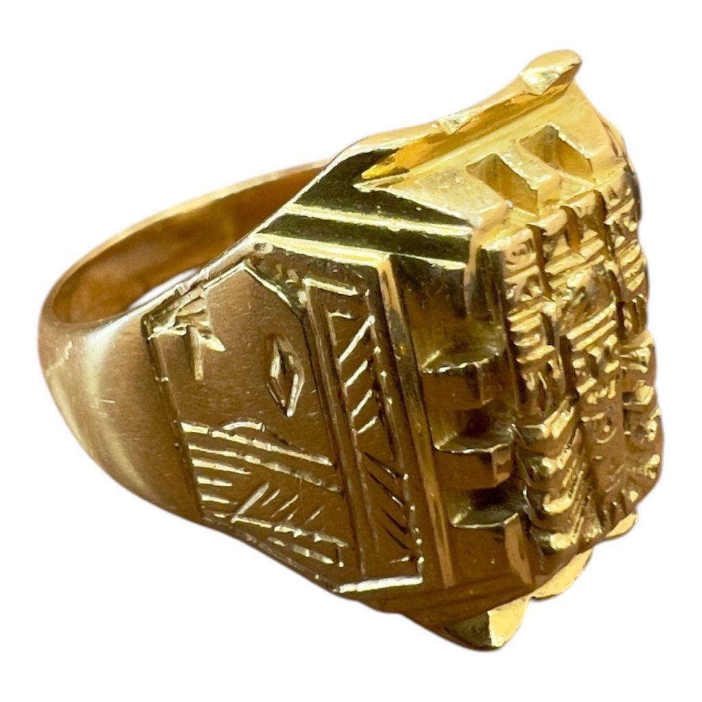 K18（18金）印台リング