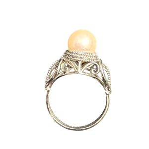 Pt900 パールリング