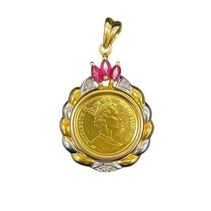 K24コインペンダントの買取| つくばみらい市足高