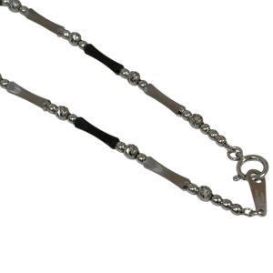 【K18WG ブレスレット】ホワイトゴールド・ジュエリー・メンズ・750・18金