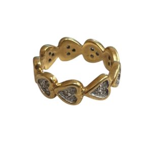 K18 18金 リング メレダイヤ ジュエリー　山形市