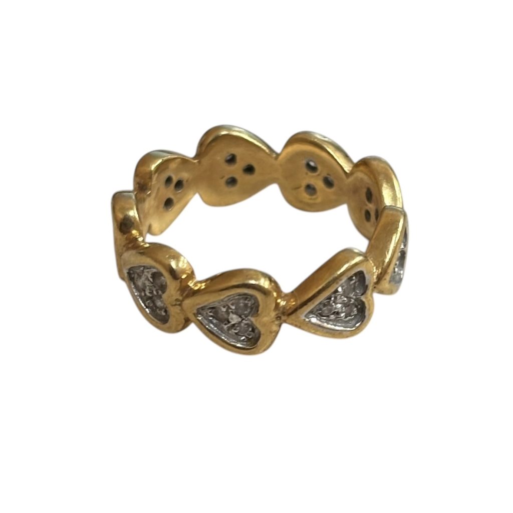 K18 18金 リング メレダイヤ ジュエリー　山形市