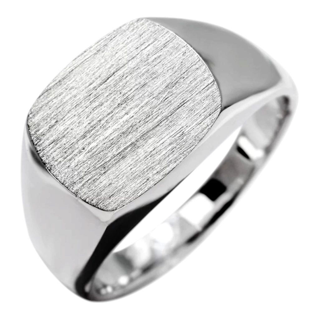 Pt900(プラチナ900) 13号 印台リング 札幌市北区新琴似