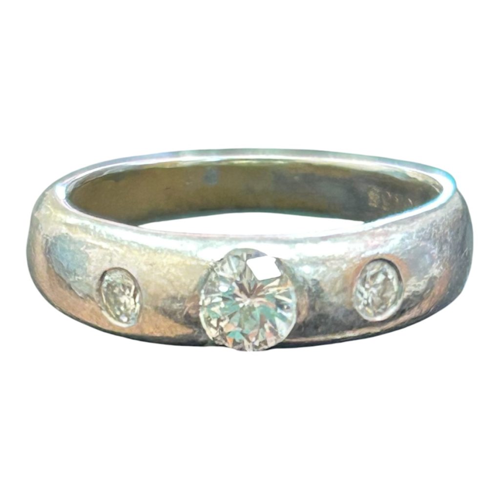 Pt900 ダイヤつきリング　買取