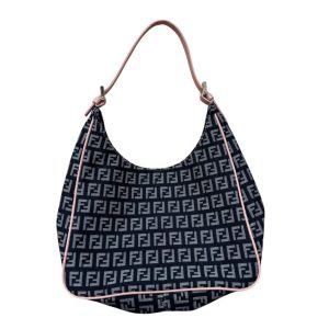 【ズッキーノ柄 ショルダーバッグ】FENDI【Bランク】