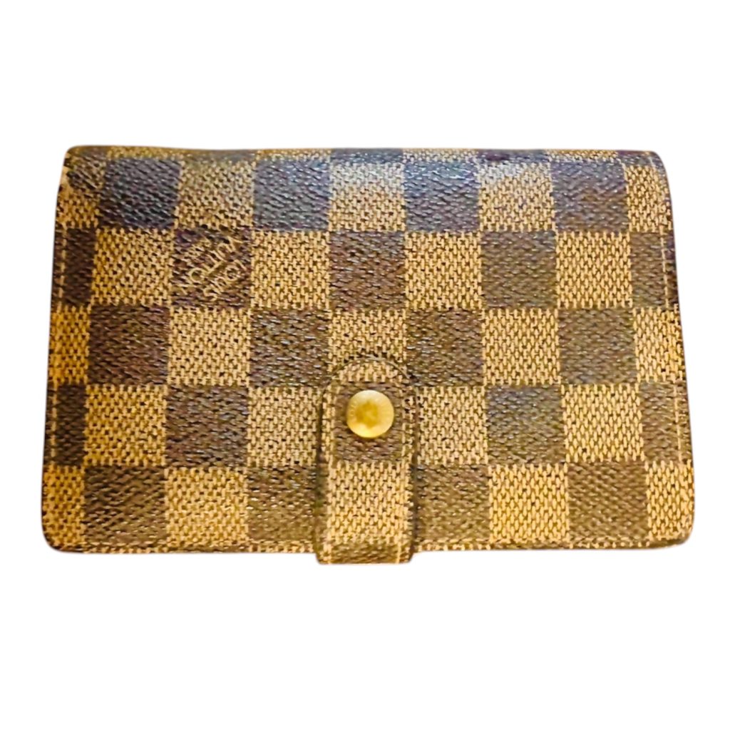 【ブランド】ルイヴィトン　ポルトフォイユ・ヴィエノワ　ダミエ　財布