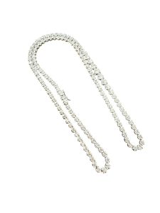 K18WG メレダイヤ ネックレス アクセサリー