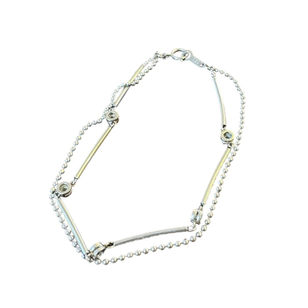 Pt850 プラチナ850 ダイヤモンド ブレスレット