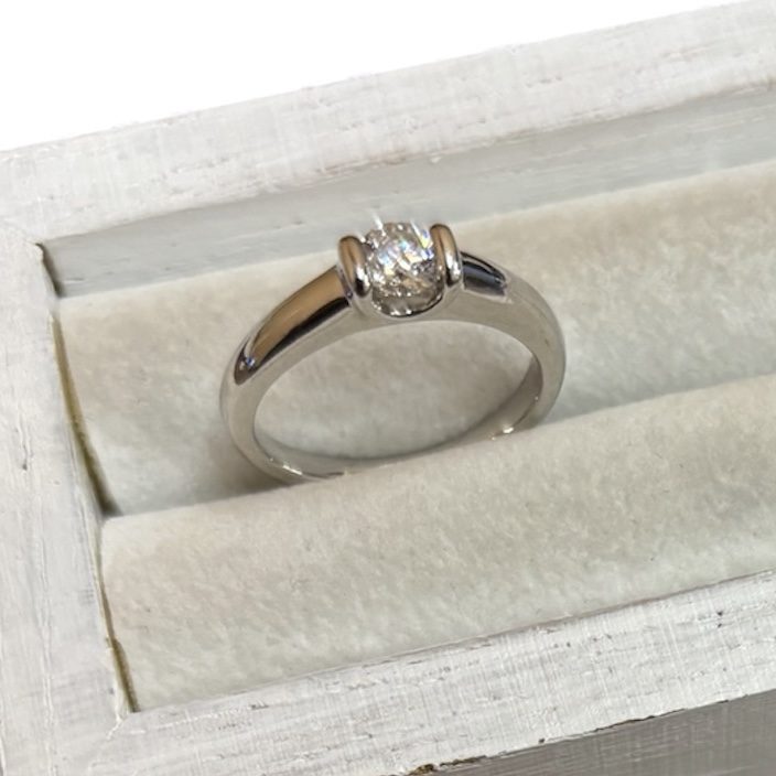 Pt900 プラチナ ダイヤ リング アクセサリー ジュエリー 貴金属