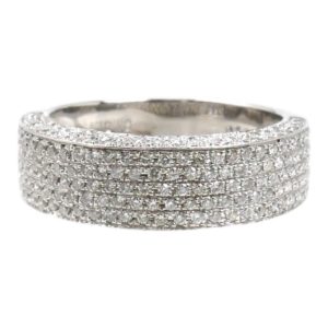 K18WG ホワイトゴールド リング