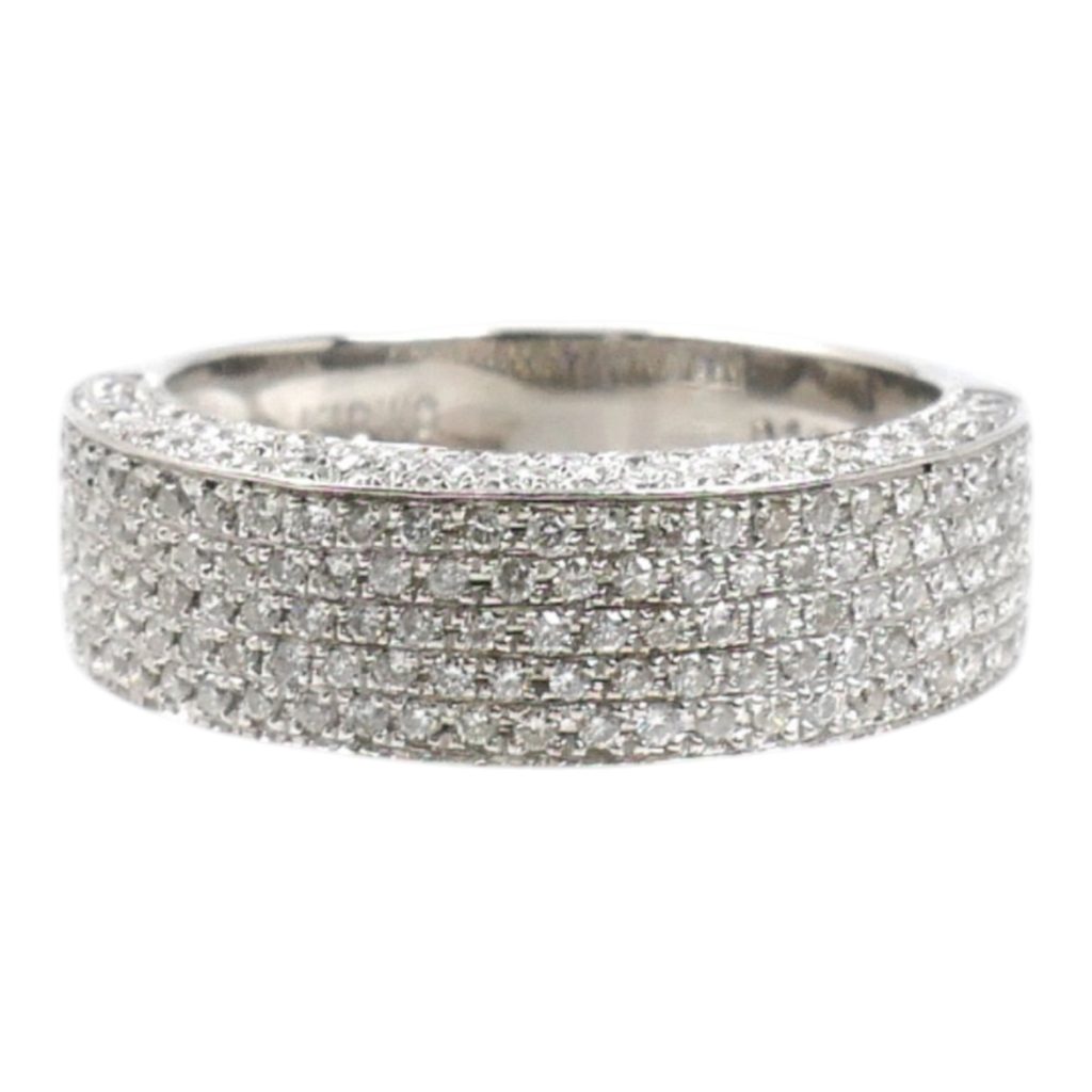 K18WG ホワイトゴールド リング