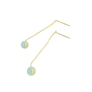 K18 18金 パール ピアス