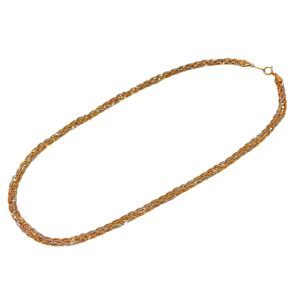 K18/Pt850 コンビ ネックレス