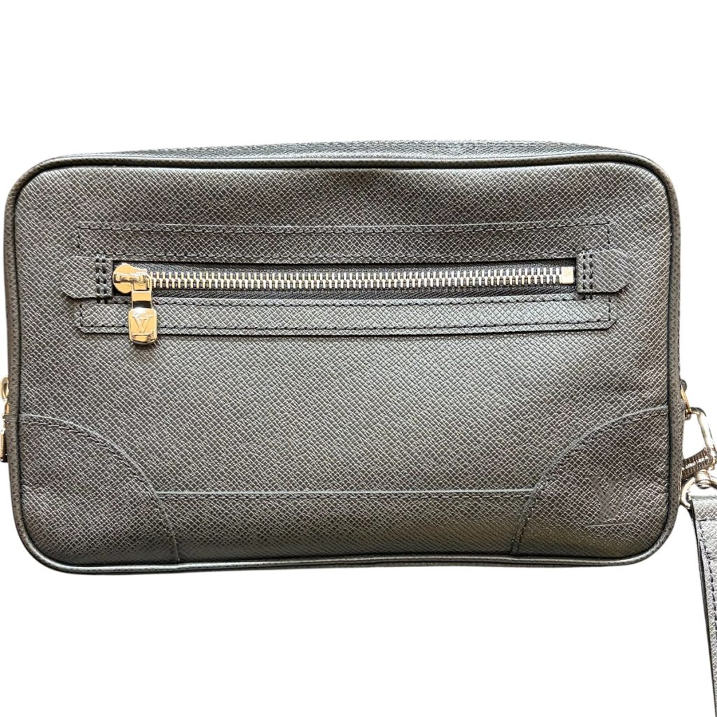 ルイヴィトン(Louis Vuitton) タイガ パヴェル セカンドバッグ ハンドバッグ クラッチバッグ ブラック メンズ M31142