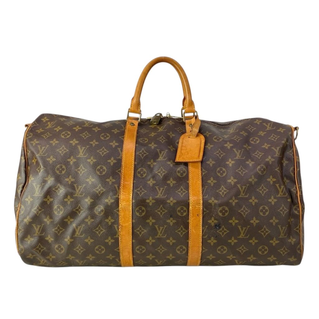ルイヴィトン Louis Vuitton モノグラム キーポルバンドリエール55
