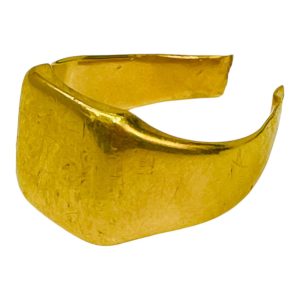 【貴金属】K18 (18金)　リング　　印台リング　ジュエリー