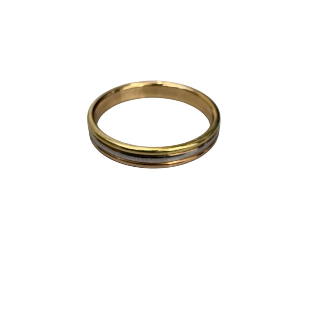 K18　Pt900　コンビリング