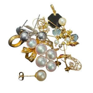 K18(18金)/K18WG(18金ホワイトゴールド)　ピアスおまとめ