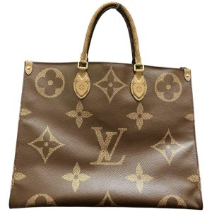 ルイヴィトン M44576 オンザゴーGM モノグラムジャイアント リバース トートバッグ