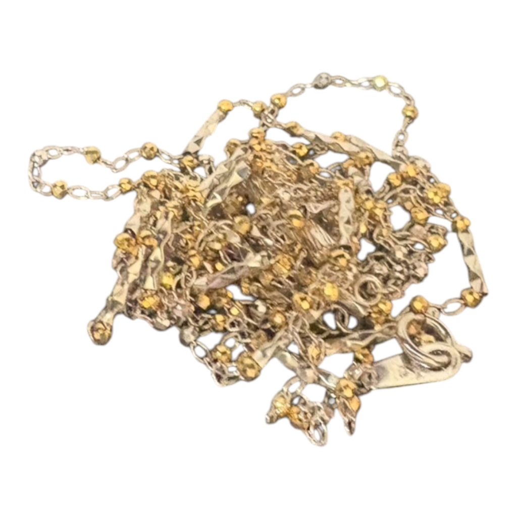 K18/Pt900 コンビネックレス