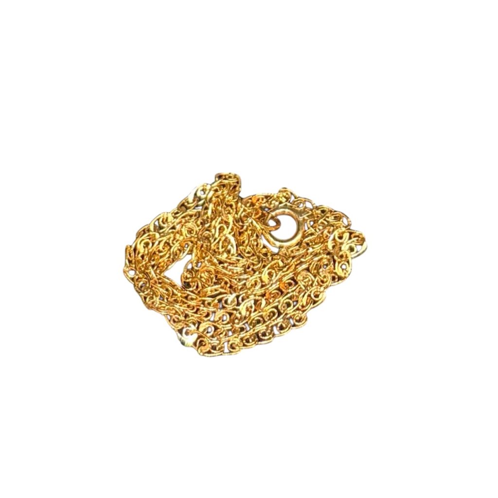 K18 ネックレス 石なし 18金 アクセサリー