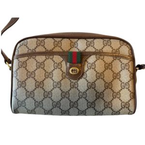 グッチ GGスプリーム シェリーライン ショルダーバッグ