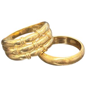 K18（18金）・750刻印 リングおまとめ