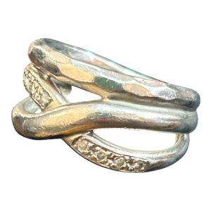 Pt900　ダイヤつきリング　買取り