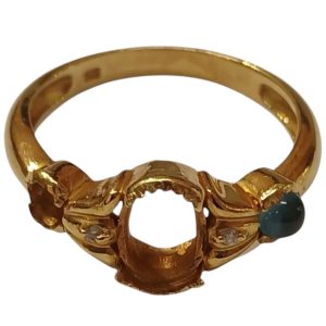 壊れてしまった18金（K18）　リング