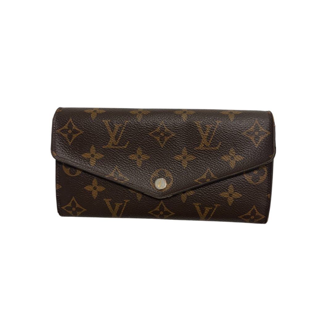 【Louis Vuitton(ルイヴィトン)　ポルトフォイユ サラ】/モノグラム・M62238・財布・ブランド・メンズ・レディース・ピンクカラー