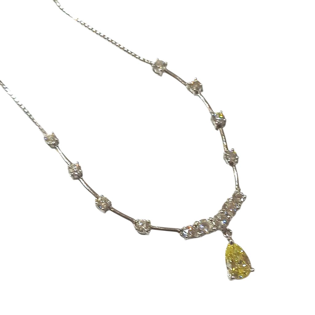 【Pt850ネックレス】プラチナ850・ダイヤモンド・ジュエリー・貴金属・アクセサリー