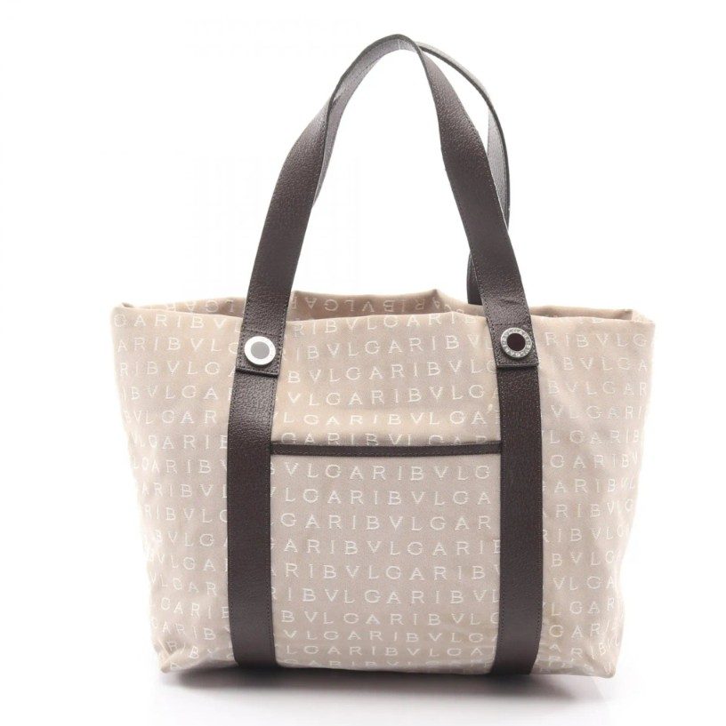 ブルガリ　ロゴマニア　トートバッグ