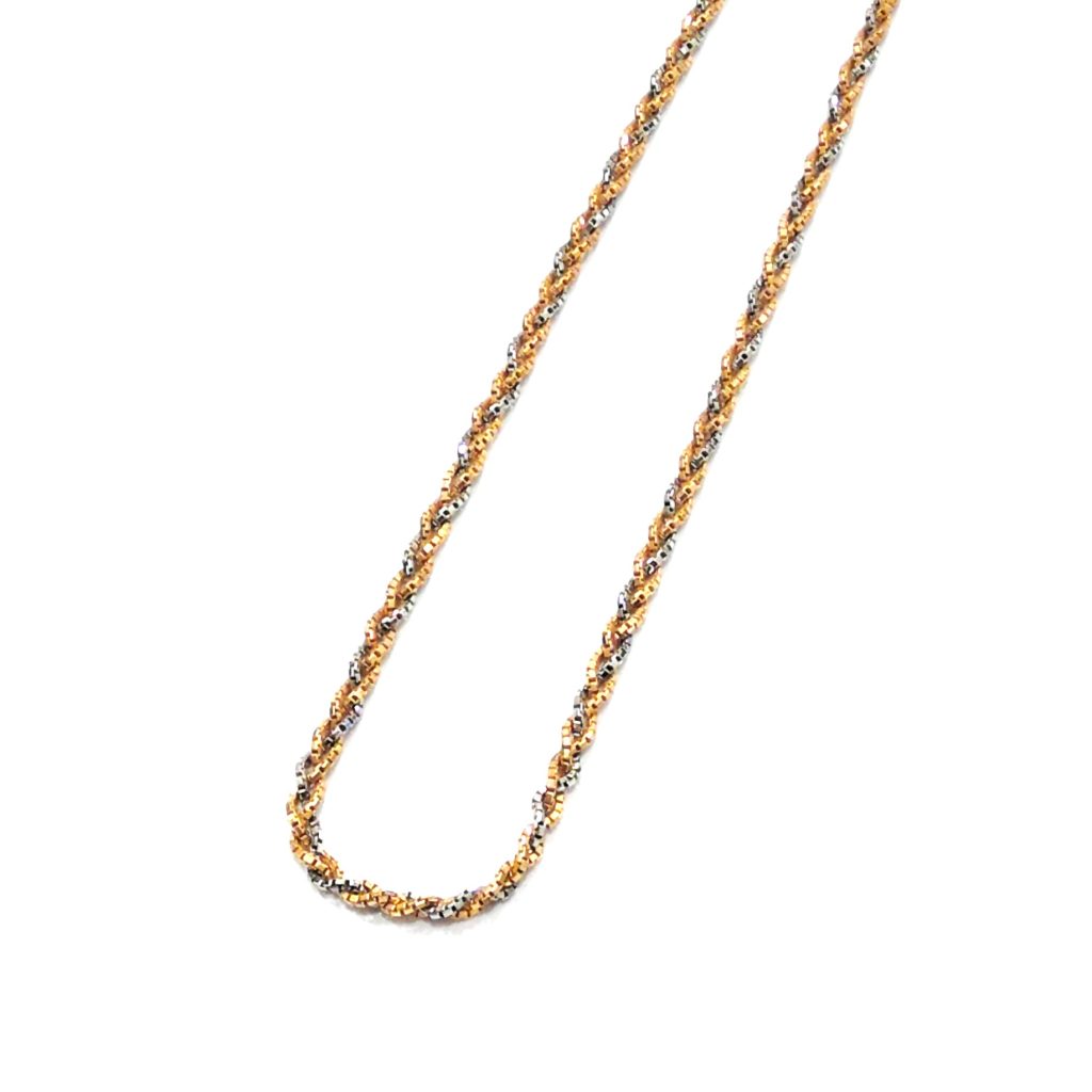 K18/Pt900 コンビネックレス