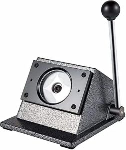 バッジボタンメーカー切断機マニュアルラウンドグラフィックパンチダイカッター 缶バッチマシーン 缶バッヂメーカー