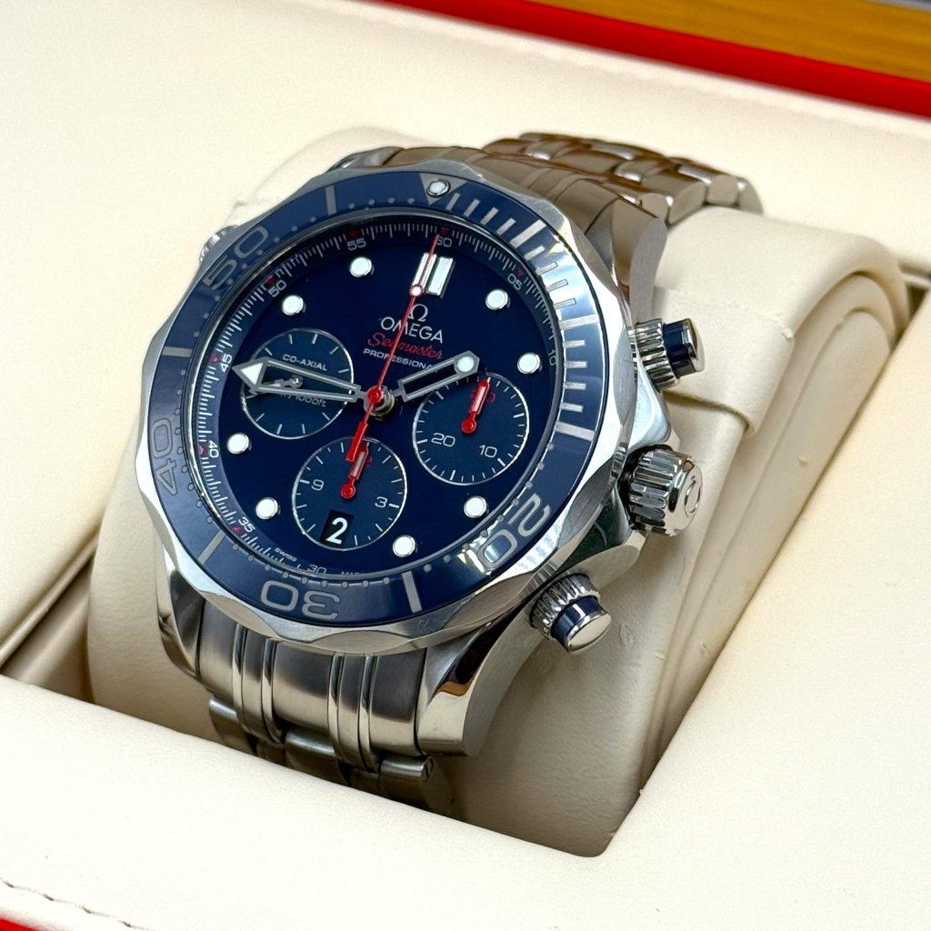 OMEGA オメガ シーマスター ダイバー 300M コーアクシャル クロノグラフ 高価買取｜前橋市朝日町