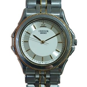 【SEIKO CERDOR】セイコー クレドール・K18（18金） ステンレス・メンズ腕時計・レディース腕時計・クォーツ時計・ブランド腕時計