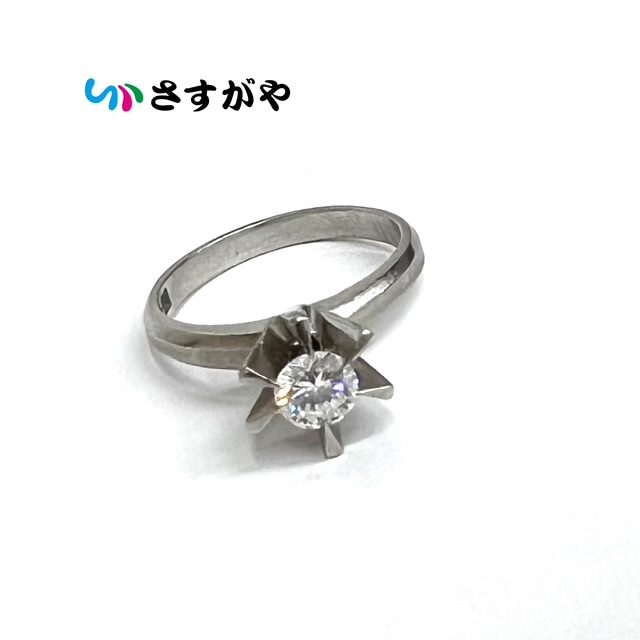 ダイヤ リング Pt900 プラチナ 0.32ct ダイヤモンド 指輪