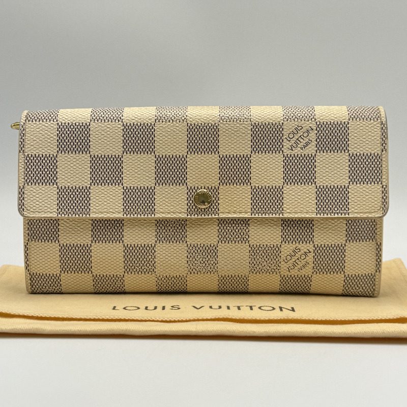 ルイヴィトン ダミエアズール ポルトフォイユ・サラ 高価買取｜伊勢崎市連取元町