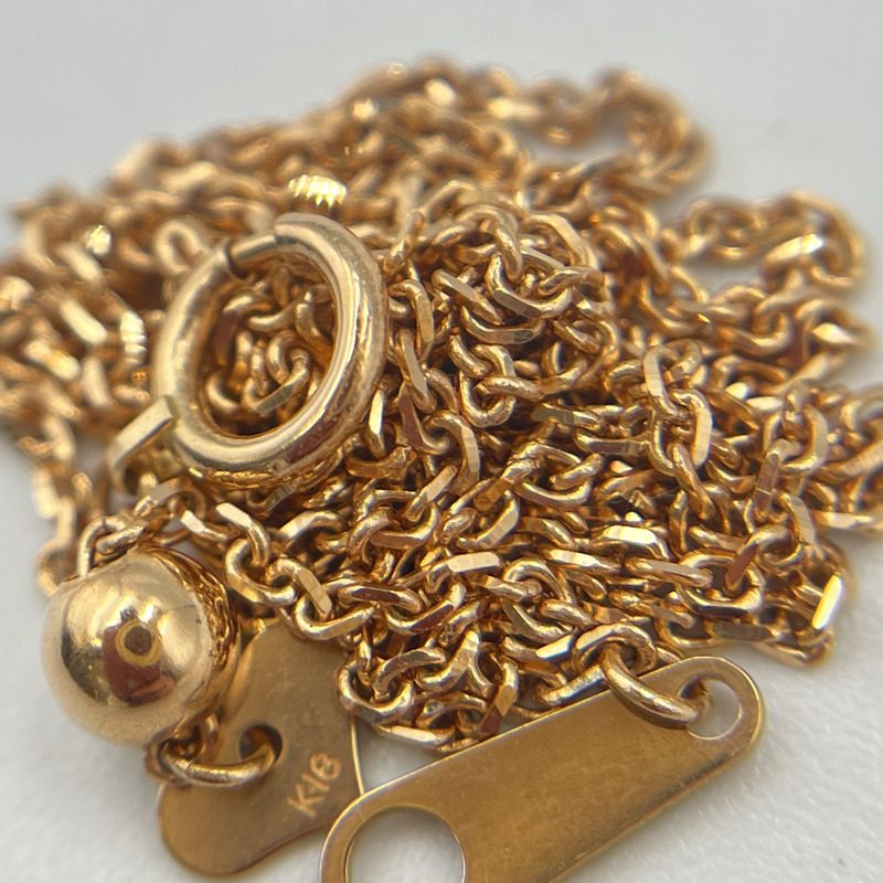 18金（K18）ネックレス 高価買取｜伊勢崎市連取元町