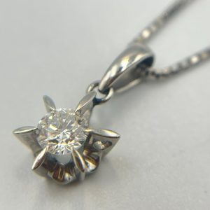 Pt850 プラチナ ダイヤモンドネックレス ジュエリー 高価買取｜前橋市総社町