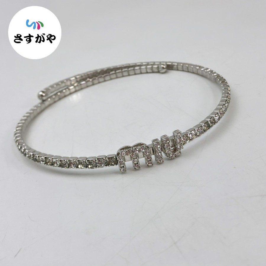 miumiu クリスタル チョーカー