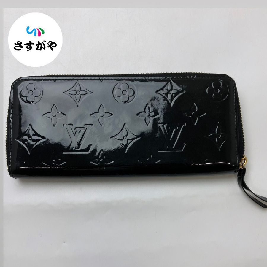 ルイ・ヴィトン モノグラム・ヴェルニ ジッピー・ウォレット