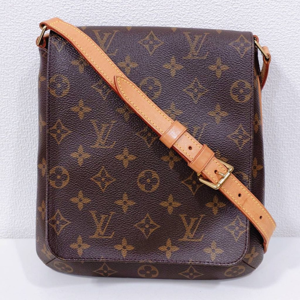 LOUIS VUITTON ルイ・ヴィトン モノグラム ミュゼットタンゴ バッグ