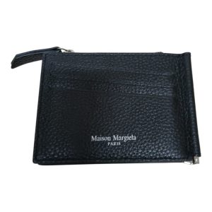 Maison Margiela（メゾンマルジェラ） グレインレザー マネークリップ 二つ折り財布